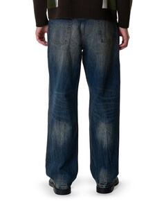 Classic Baggy Denim heren jeans blauw