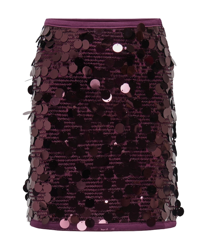 Meisjes rok bordeaux