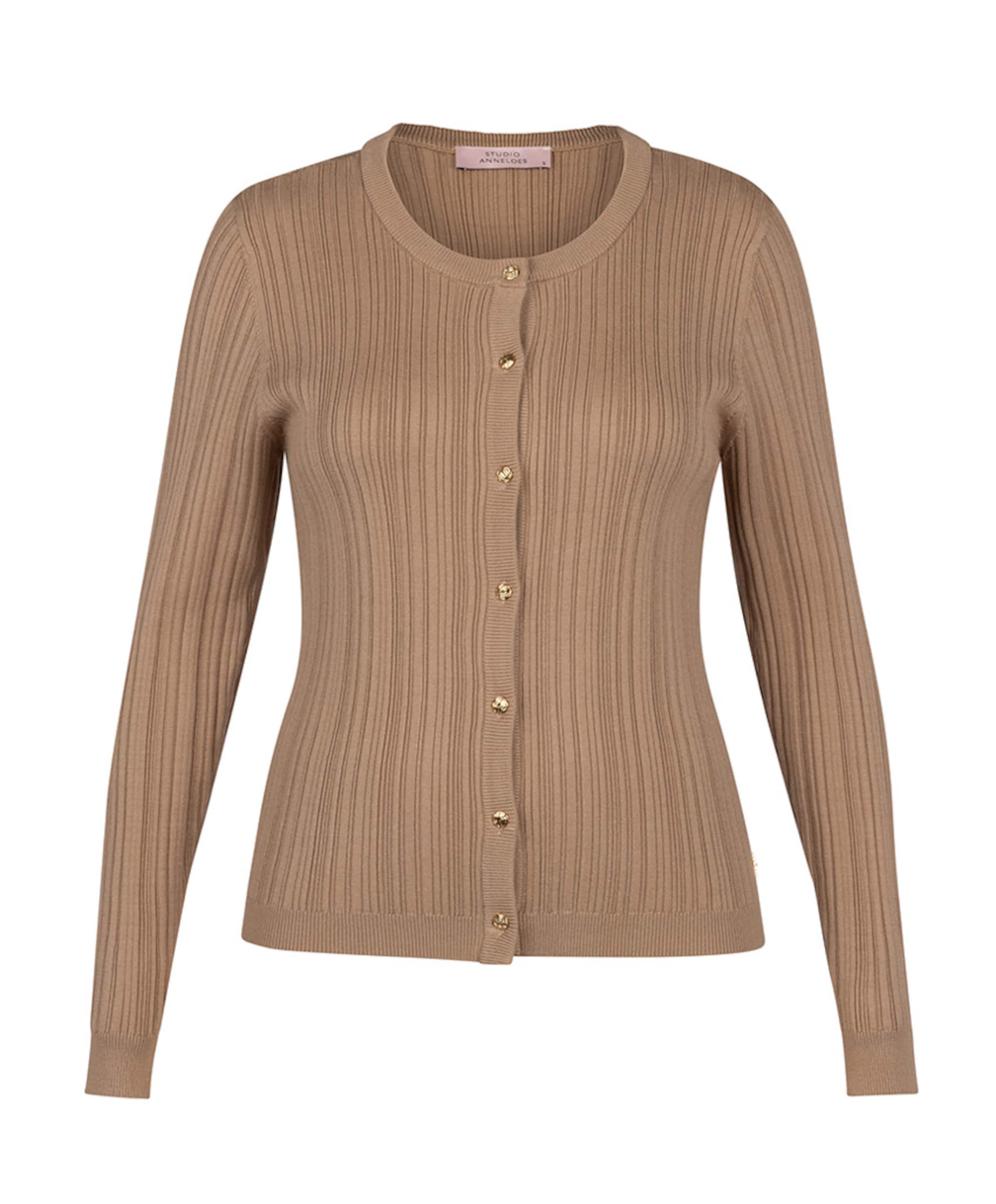 Dames vest beige