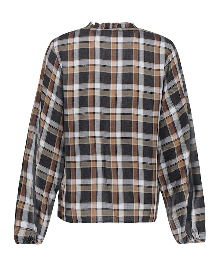 Dames blouse grijs
