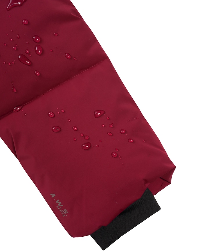 Dames jas bordeaux