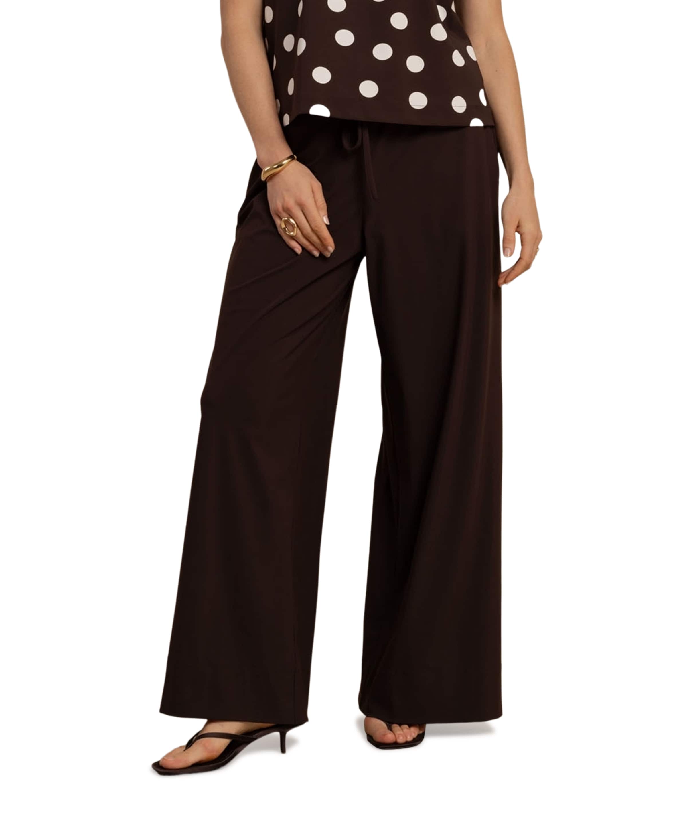 Grace dames broek bruin