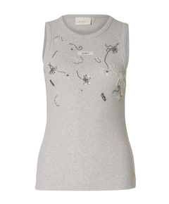 Dames top grijs