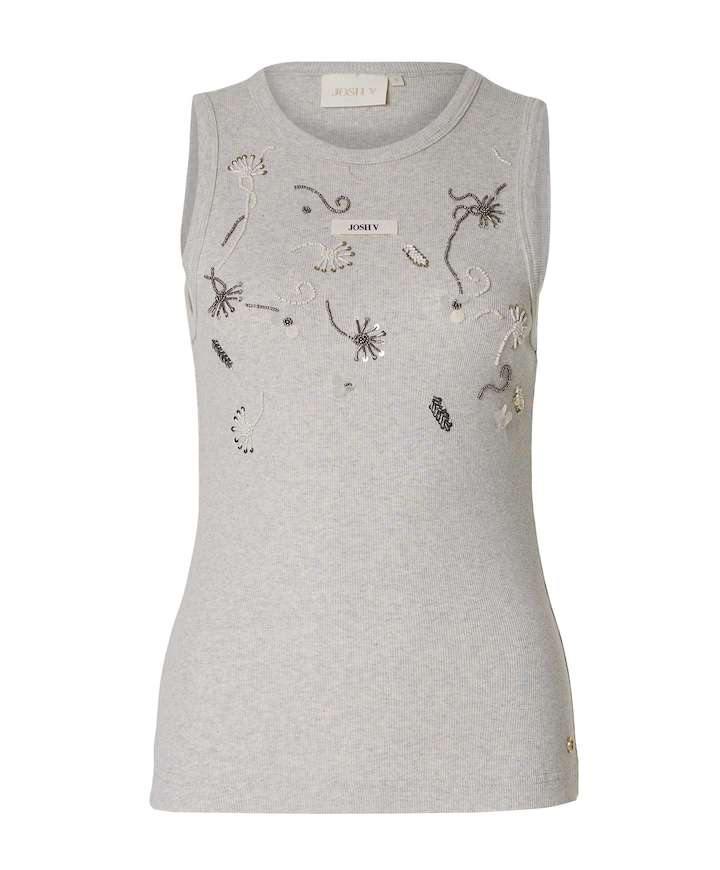 Dames top grijs