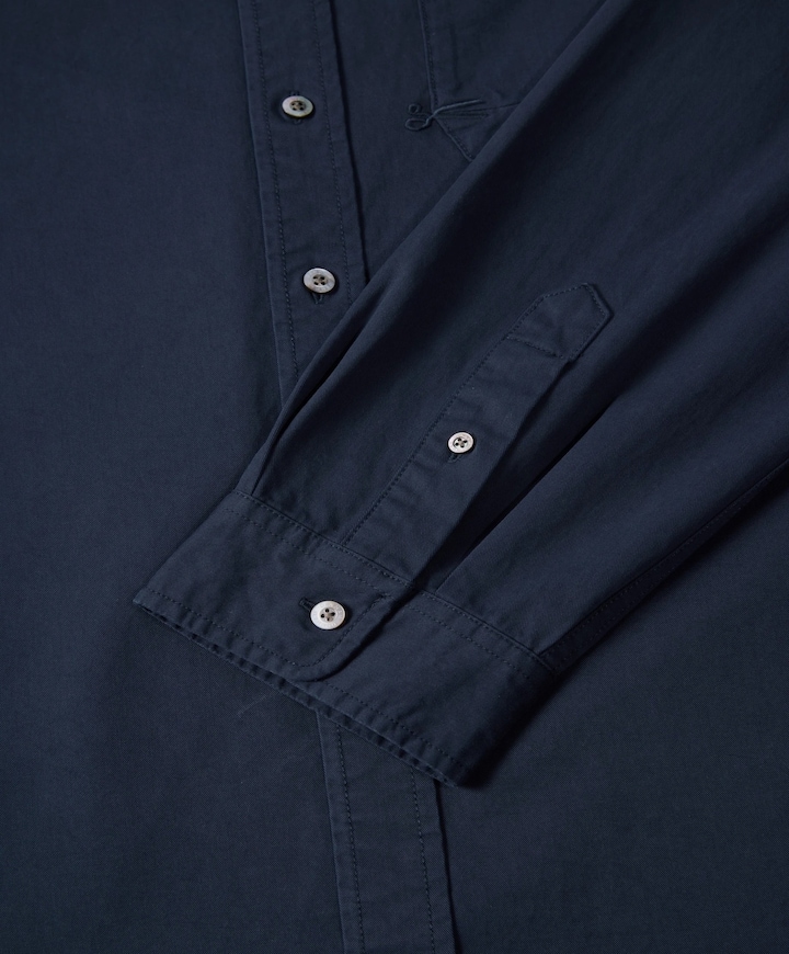 Heren overshirt blauw