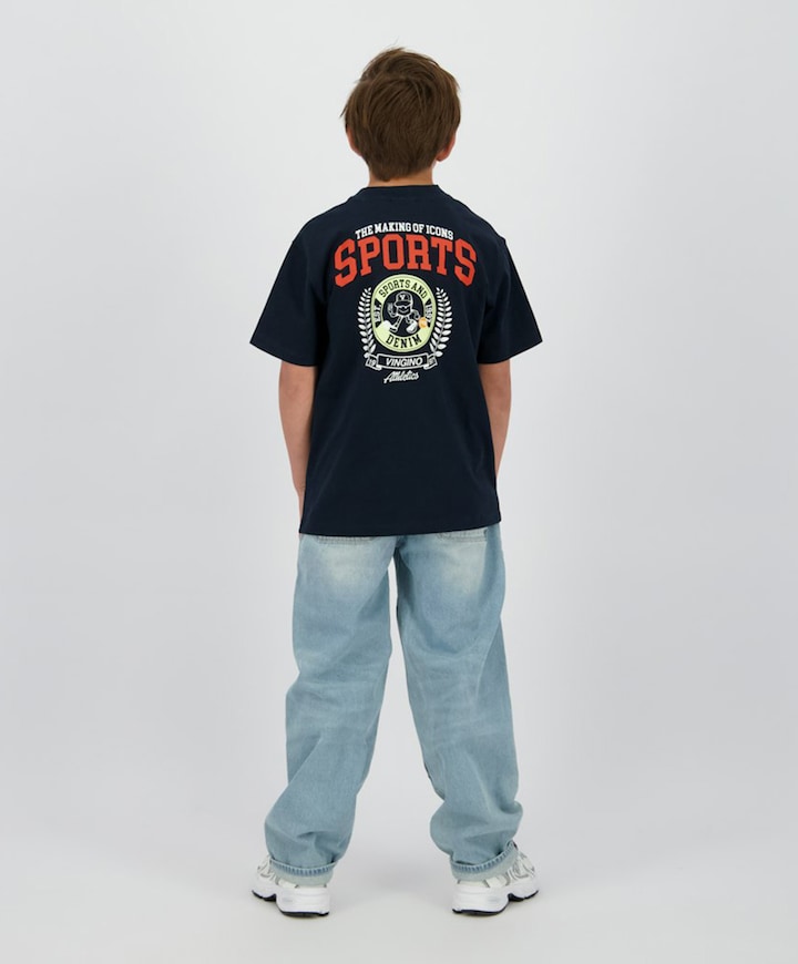 Jongens T-shirt blauw