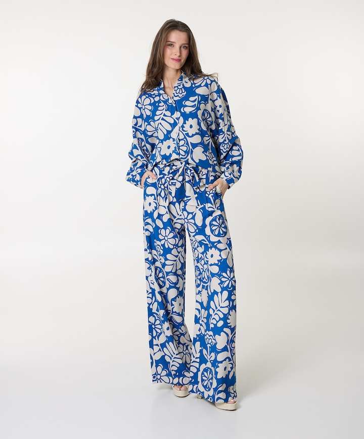 74A02-03213C dames broek blauw