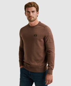 Heren trui bruin