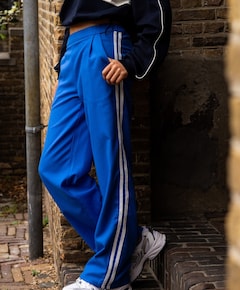 meisjes pantalon blauw