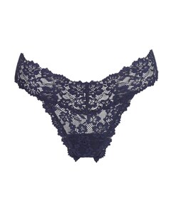 Dames string blauw
