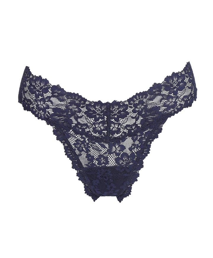 Dames string blauw