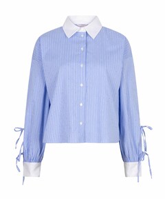 Dames blouse blauw