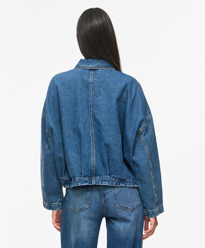 Dames spijkerjas  blauw
