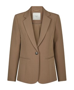 Dames blazer bruin