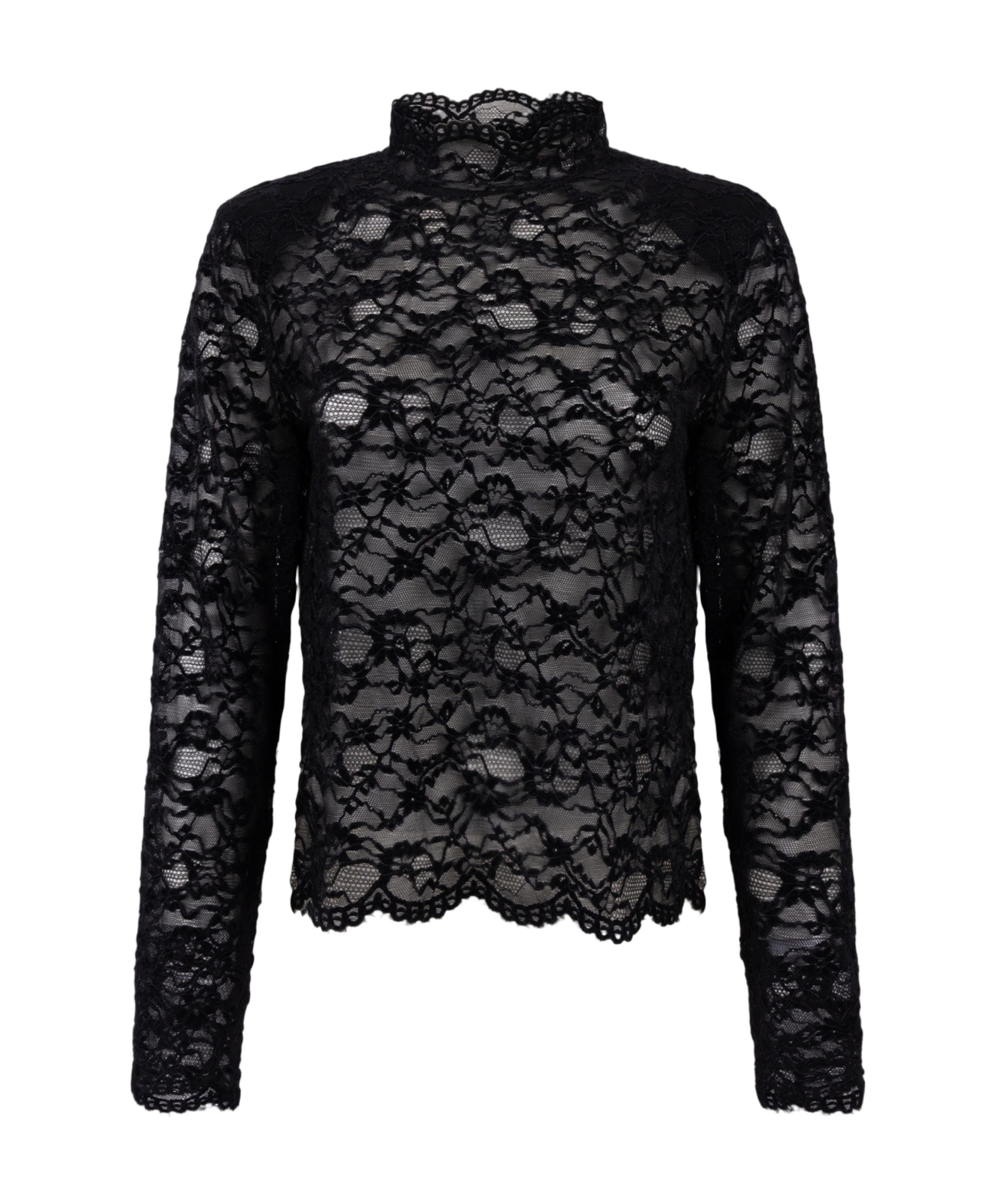 Dames top zwart