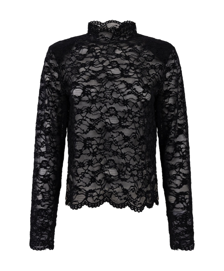 Dames top zwart