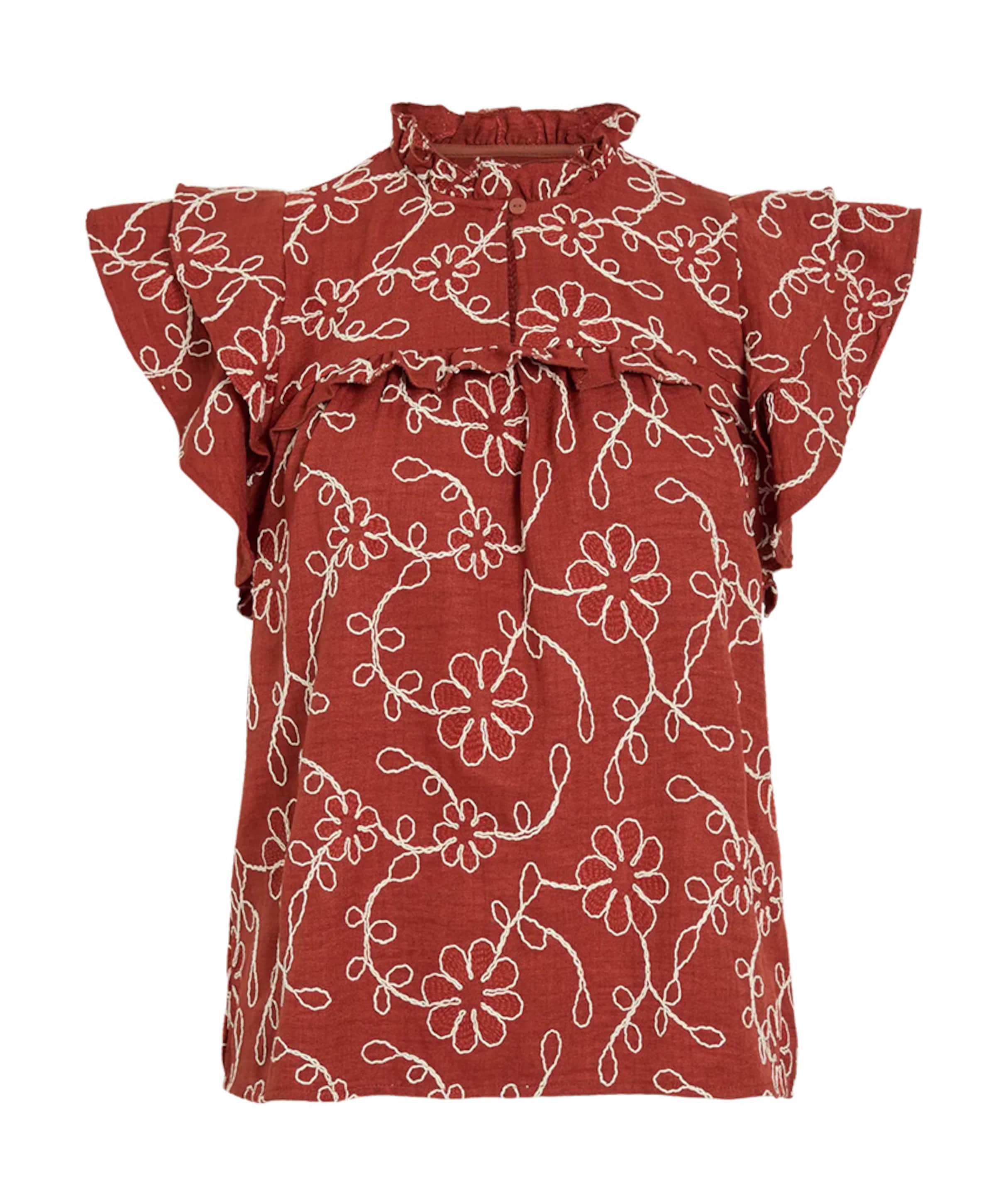 Dames blouse rood