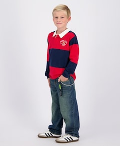 Jongens polo rood