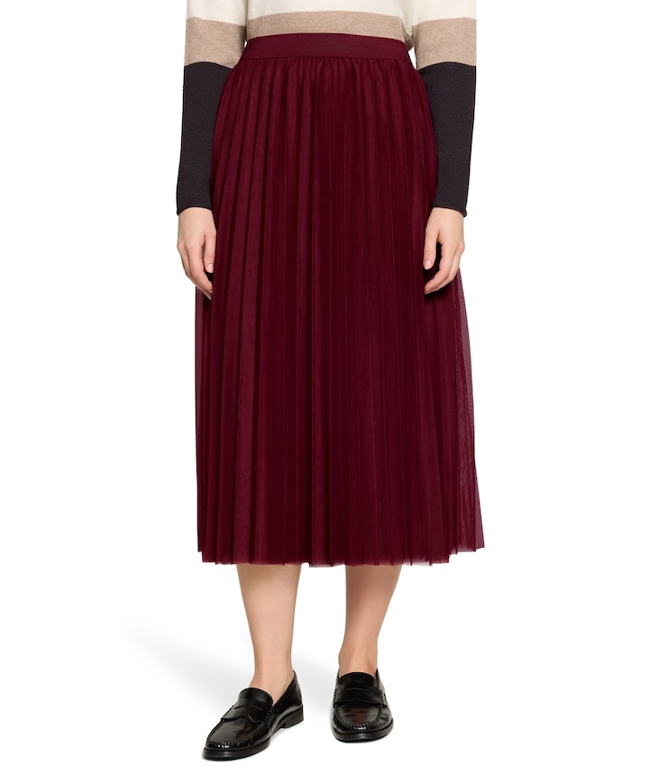 Dames rok bordeaux