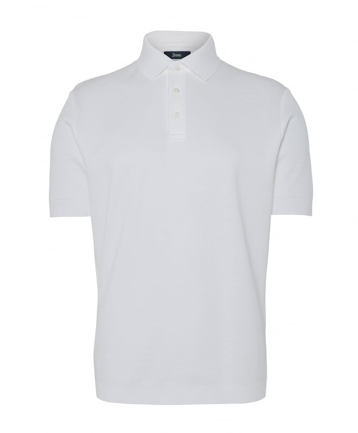 Heren polo wit
