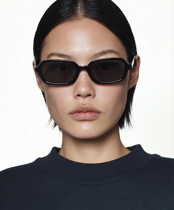 Heren zonnebril zwart