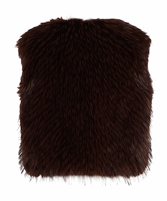 Dames gilet bruin