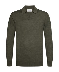 Heren polo groen