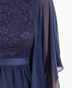 Dames sjaal blauw