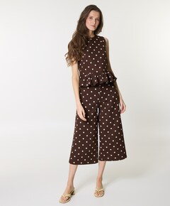 ROSALIE PRINT dames jeans bruin