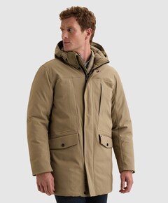 Heren jas beige