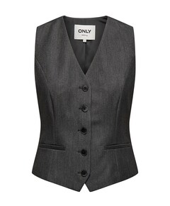 Dames gilet grijs