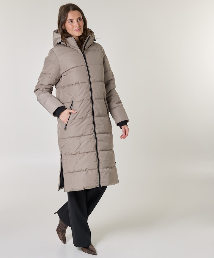 Dames jas beige
