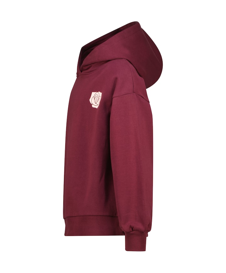 Meisjes hoodie bordeaux
