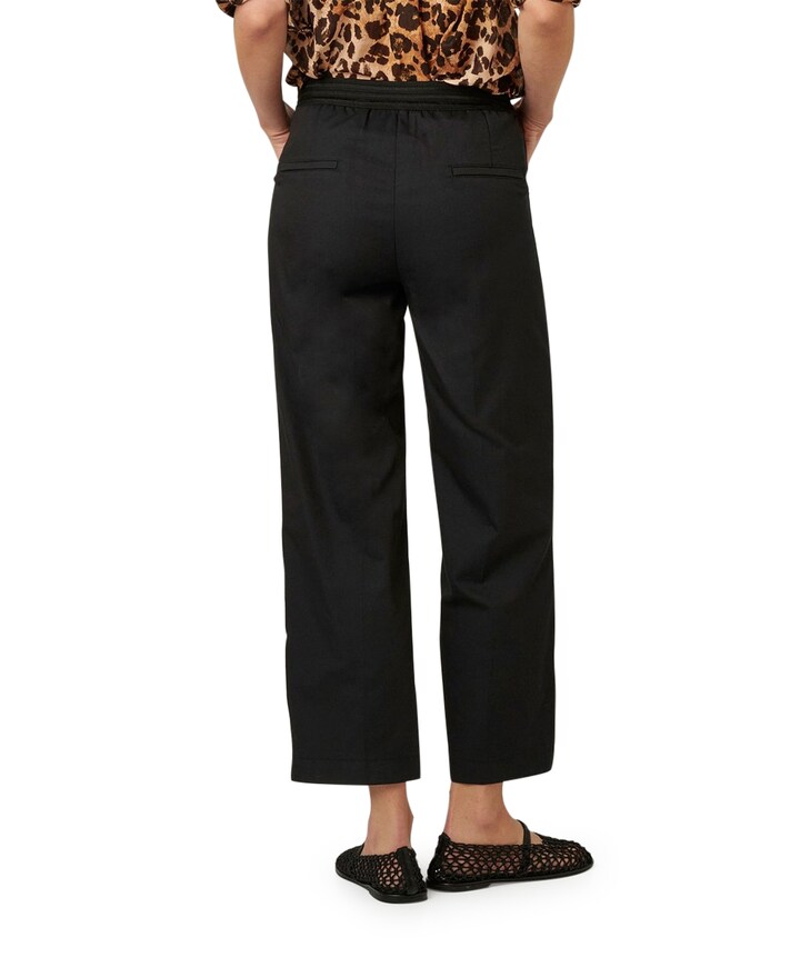 Sue Wide 7/8 dames broek zwart