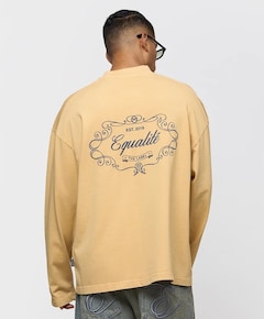 Uniseks longsleeve geel
