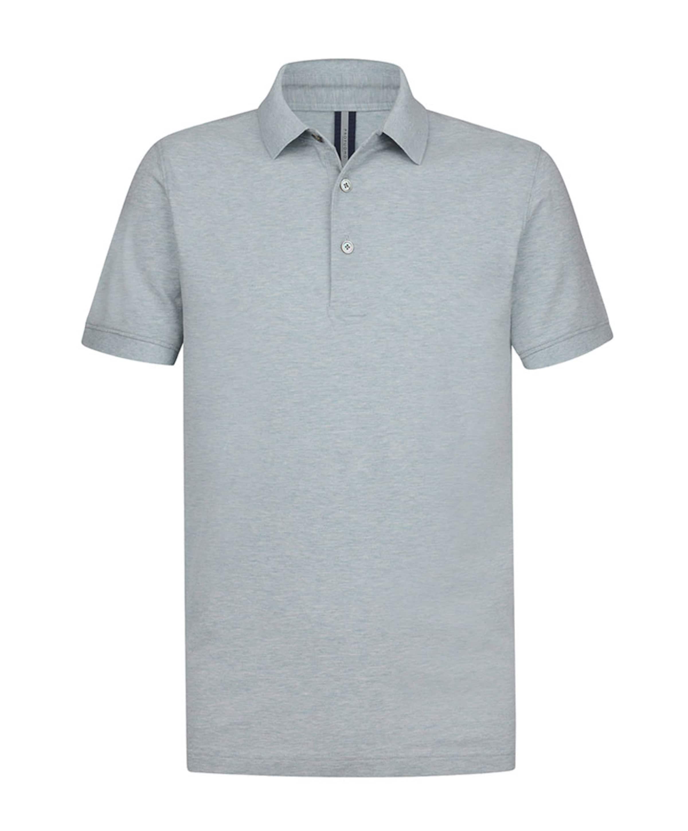 Heren polo blauw