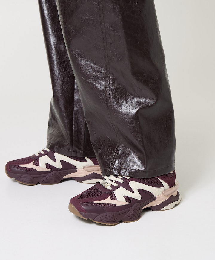 Speeder dames sneakers bordeaux