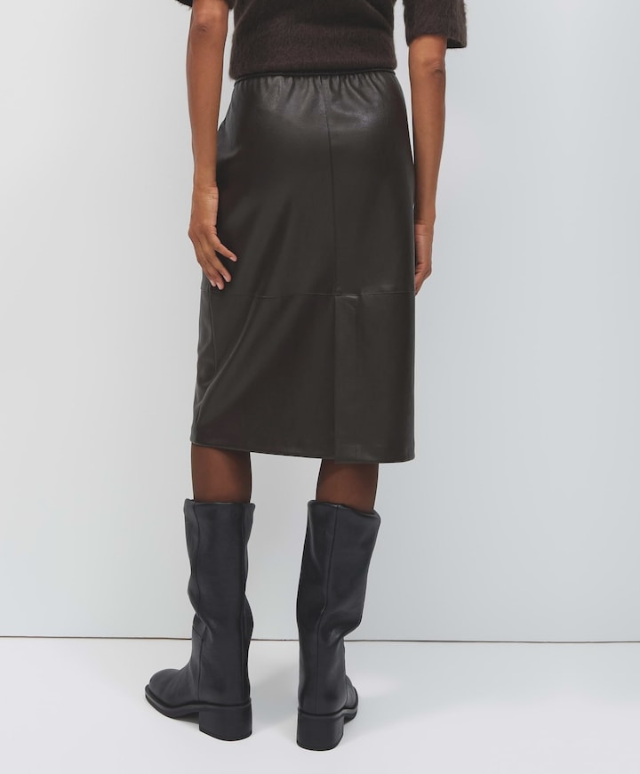 Dames rok bruin