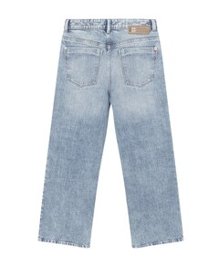 Extra Wide Fit meisjes jeans blauw