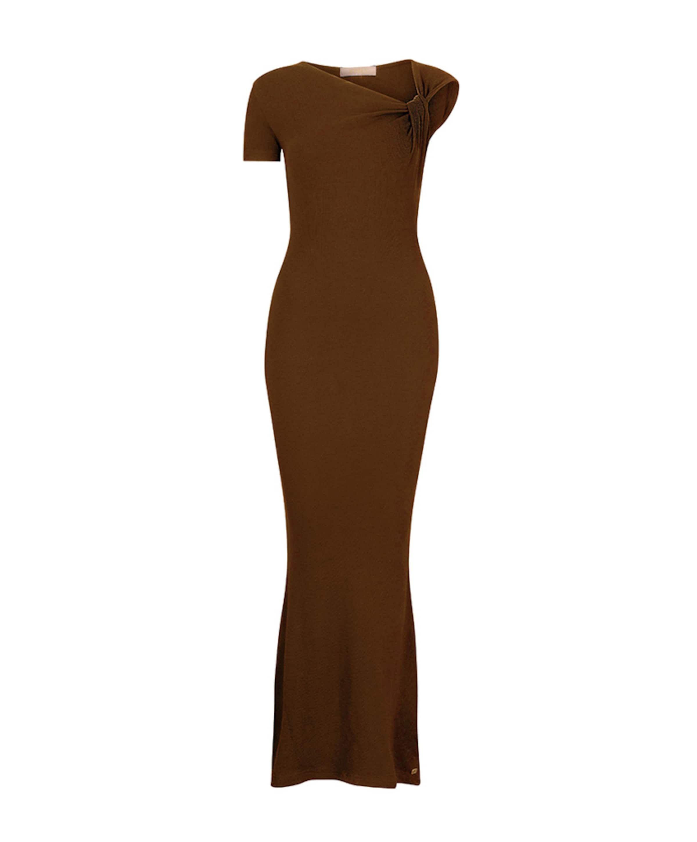 Dames jurk bruin