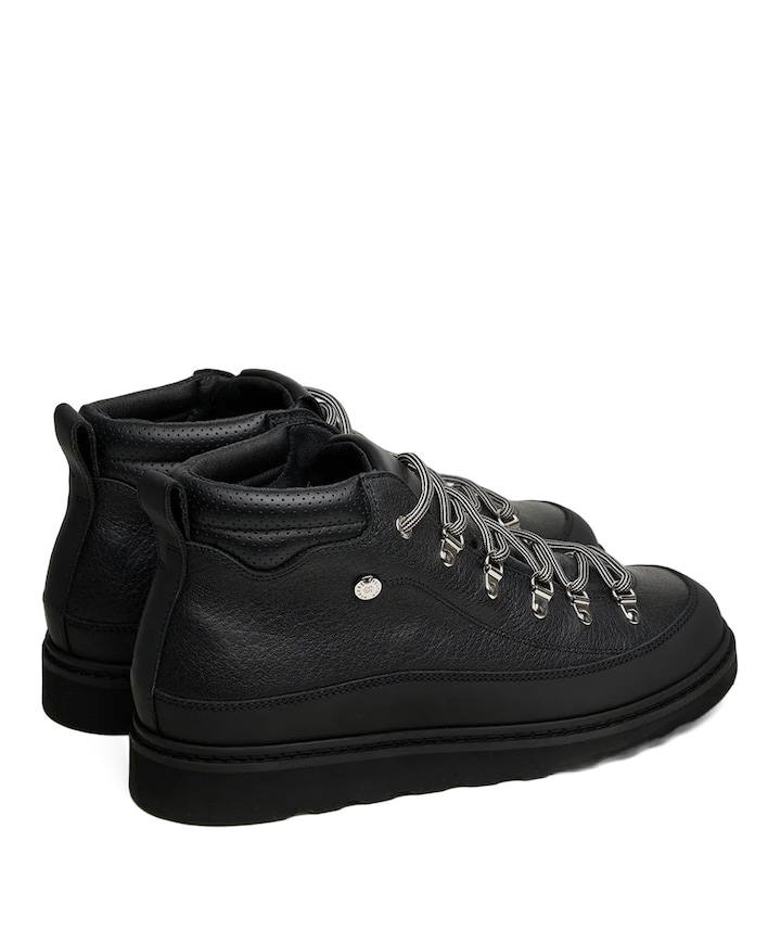 Glacier Boot Grain heren sneakers zwart