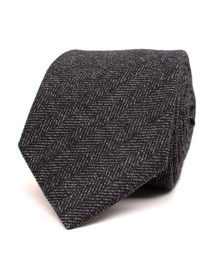 Heren stropdas zwart