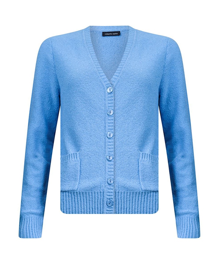 Vest blauw