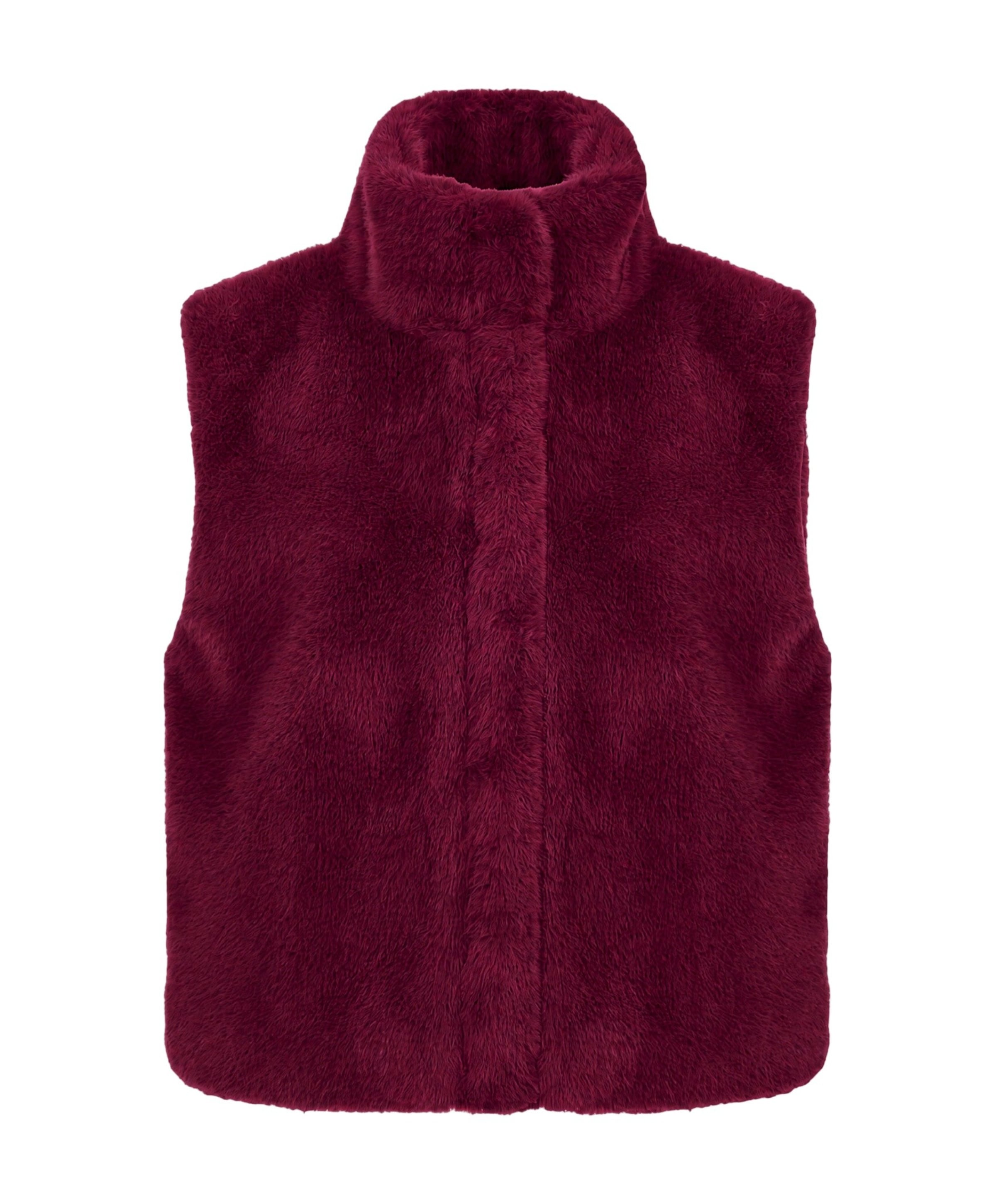 Dames gilet bordeaux