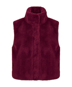 Dames gilet bordeaux