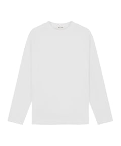 Heren longsleeve wit