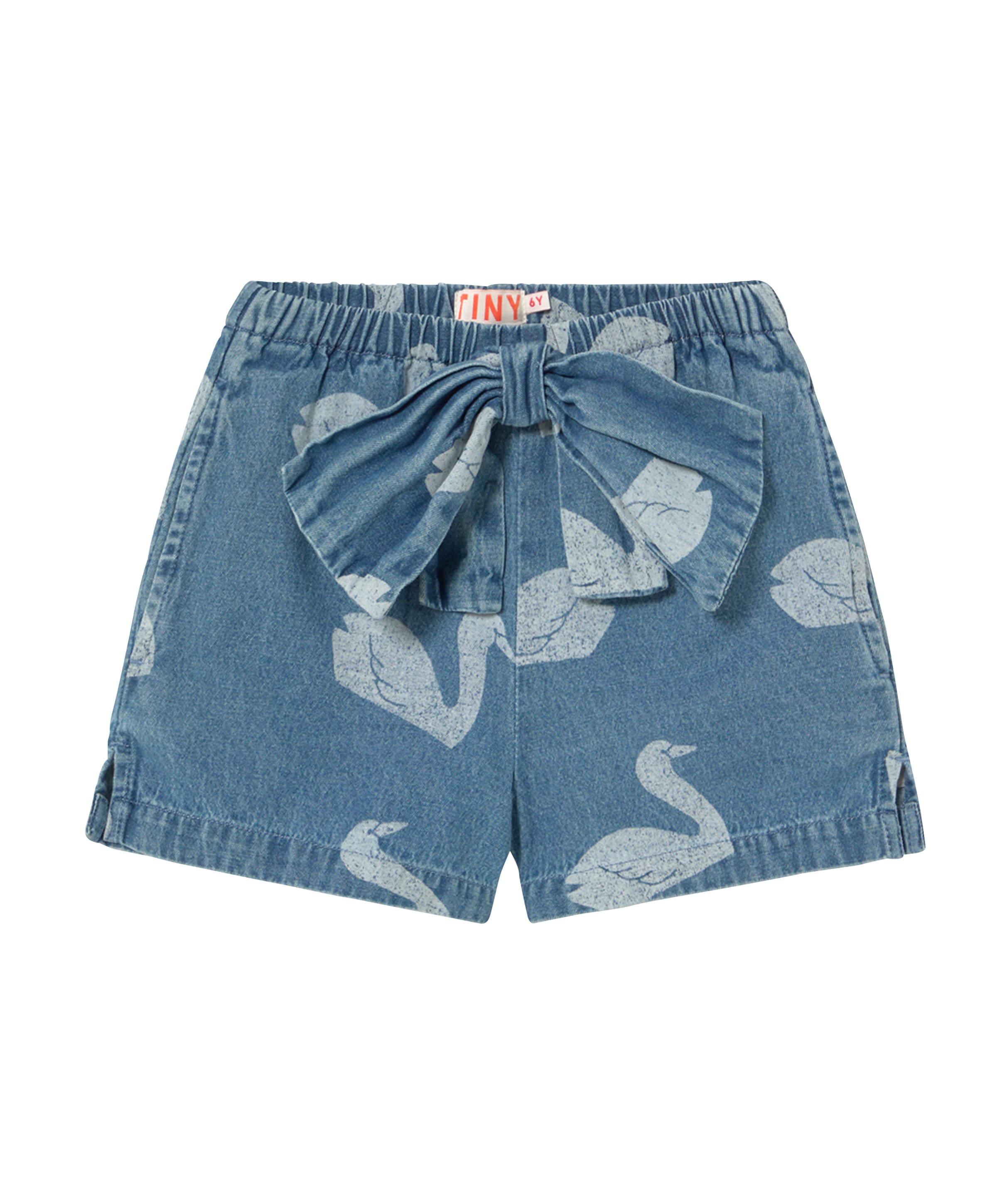 Big swan meisjes korte broek blauw