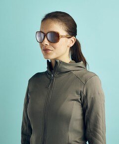 Ski zonnebril uniseks beige