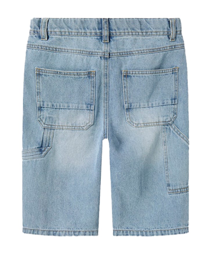 NKMRYAN DNM BERMUDA 3800-IM NOOS jongens korte broek blauw