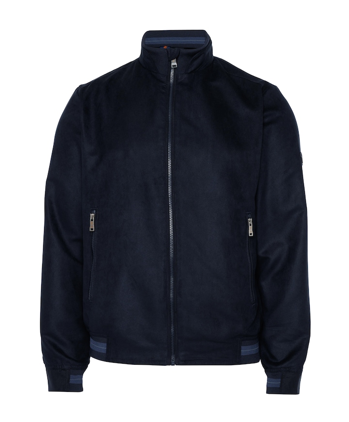 Heren jas blauw